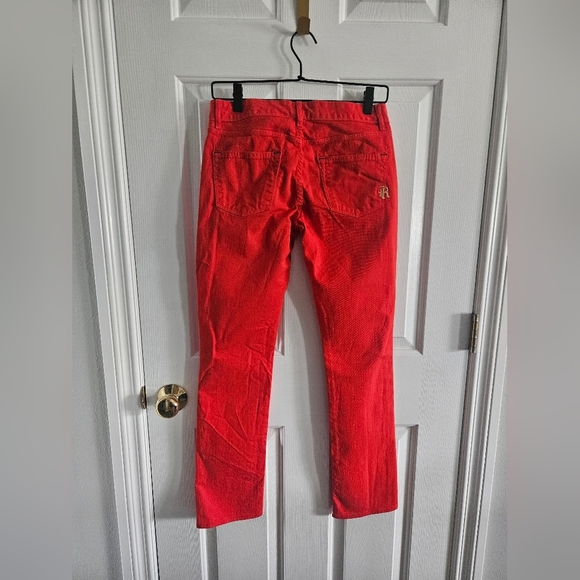 NWOT Vintage Y2K Rich & Skinny Sleek Red Jeans - Picture 2 of 8